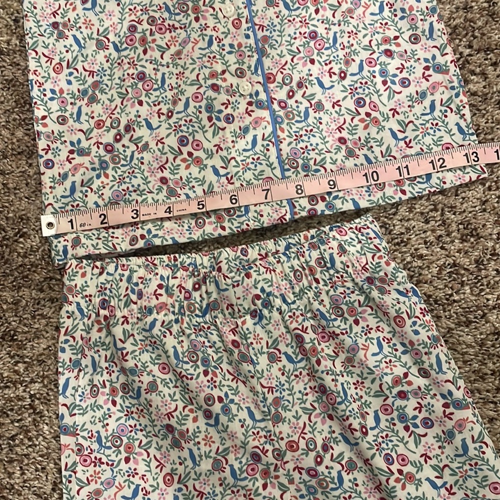 CREWCUTS J CREW NWT adorable two-piece bird print pajamas - Picture 4 of 7
